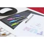 Bic 921342 Bolígrafos Cristal Fun, 10 Unidades, Colores Surtidos (Rosa, Morado, Turquesa, Lima), Punta 1.6 mm